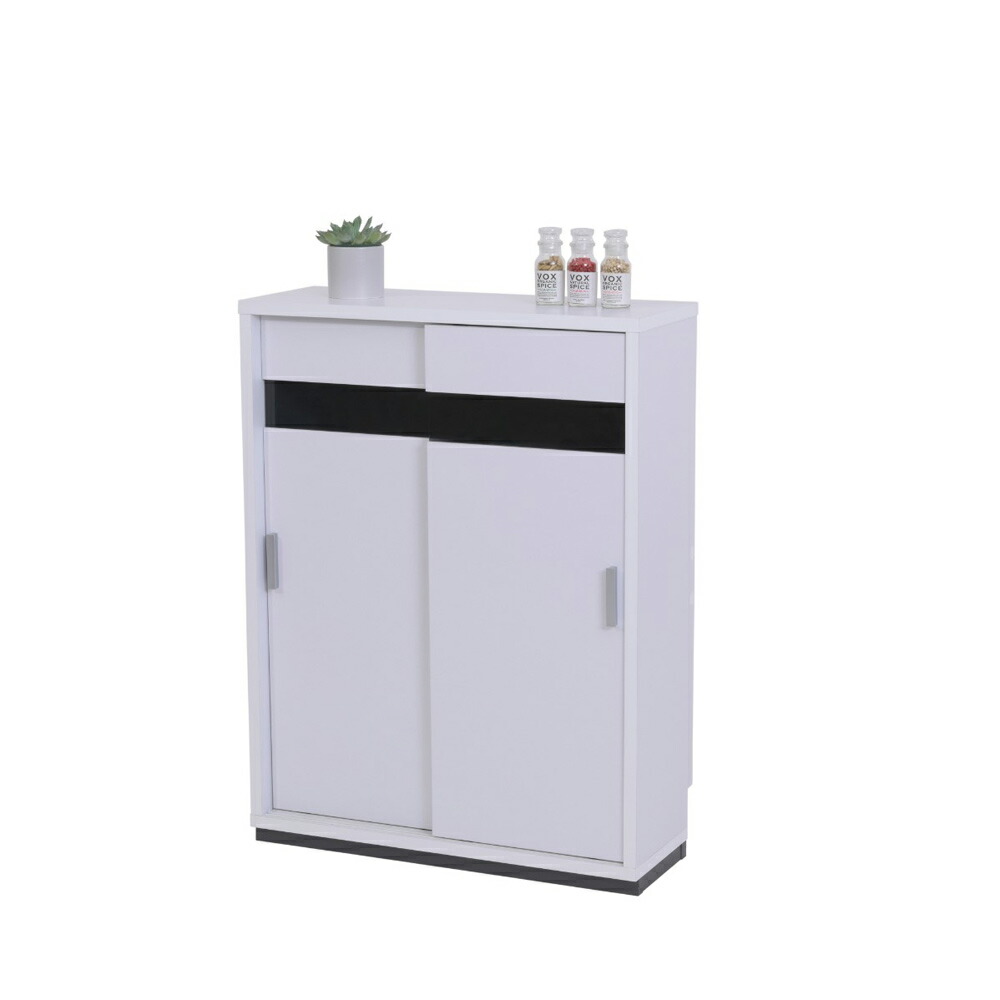 JK-PLAN(ジェイケイ・プラン) 薄型 カウンター下収納ラック 幅60.5（WH） FRM-0126-WH [FRM0126WH] 8,077円