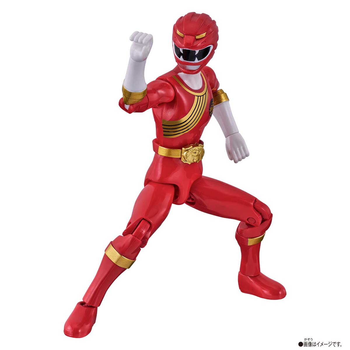 バンダイ 百獣戦隊ガオレンジャー アクションヒーロー ガオレッド画像