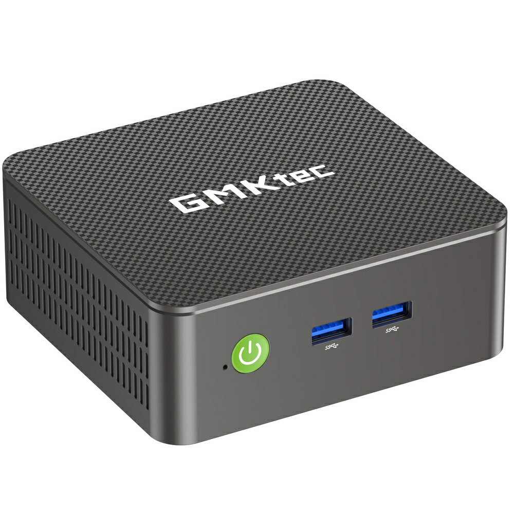 GMKtec｜ジーエムケーテック 超小型 勉強机いの一番マイコン NucBox G3 Plus(Windows 11 Pro/Intel N150/記憶装置 16GB/SSD 512GB/VESA) ミニマイコン GMK-G3 PLUS-16/512-W11Pro(N150)