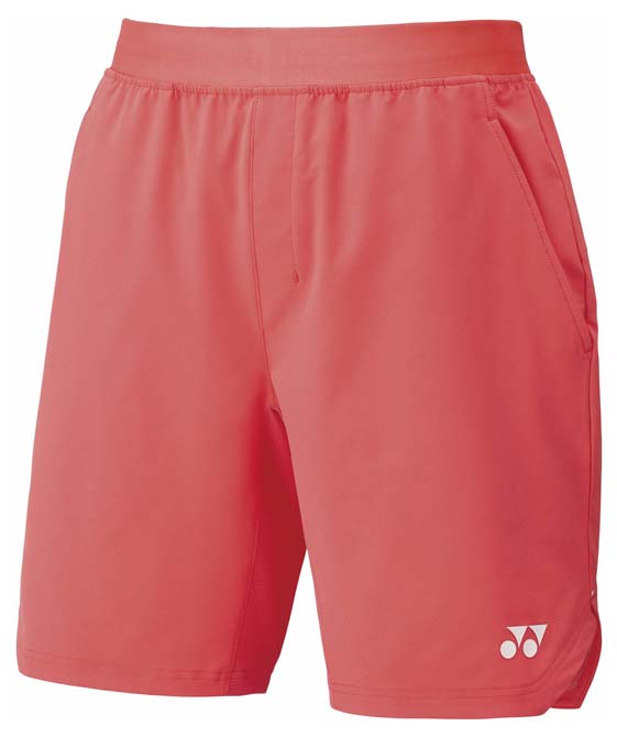 ヨネックス ユニセックス ハーフパンツ（コーラルレッド・サイズ：XO） YO-15194-475-XO YONEX