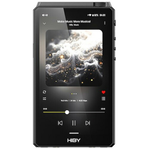 HiBy デジタルオーディオ電気蓄音機 64GB記憶装置内蔵+外の方記憶装置相応う（Black） R6III(2025)BLACK HiBy Music R6III 2025
