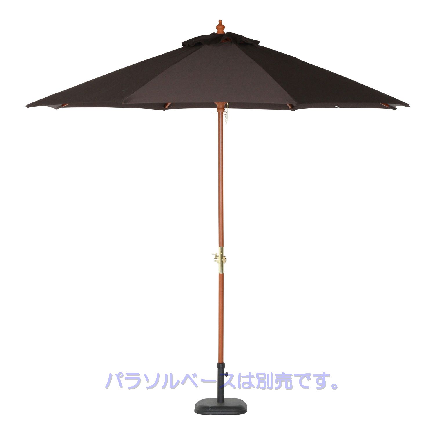 不二営利主義 木製日がさ 270珊(赤銅色) 60164