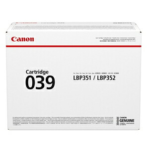 キヤノン ［完全無欠］トナーカートリッジ039（黒いこと） Canon CRG-039