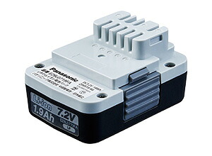 パナソニック リチウムイオン電池パック(7.2V・1.9Ah)LAタイプ EZ8L0719FA Panasonic リチウムイオン電池LA