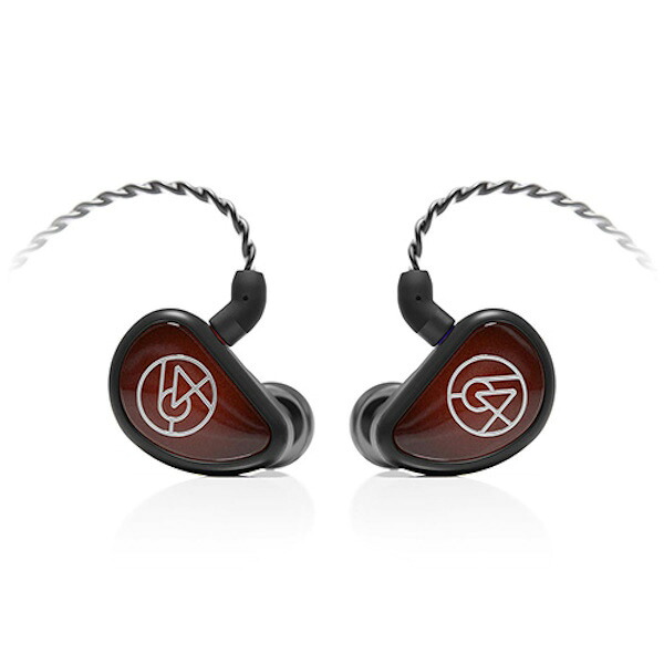 64オーディオ 変わり種型カナルイヤホン(Black/Red) 64A-7457 64 Audio Aspire 3
