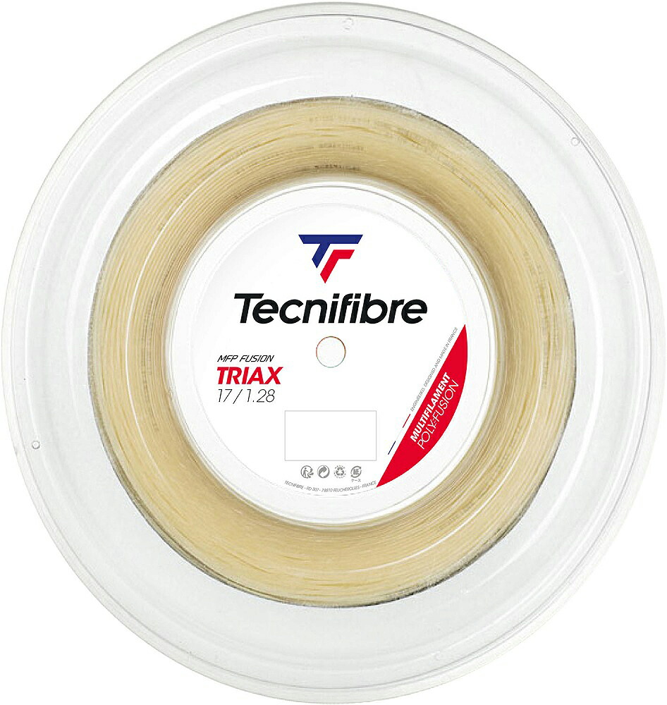 テクニファイバー 硬式庭球ガット BOB 200M TRIAX T.P.I 1.28（自然的） TCF-01RTR128XN
