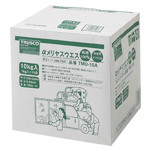 トラスコ中山 αメリヤスウエス 汎用印字機 10kg TMU10A