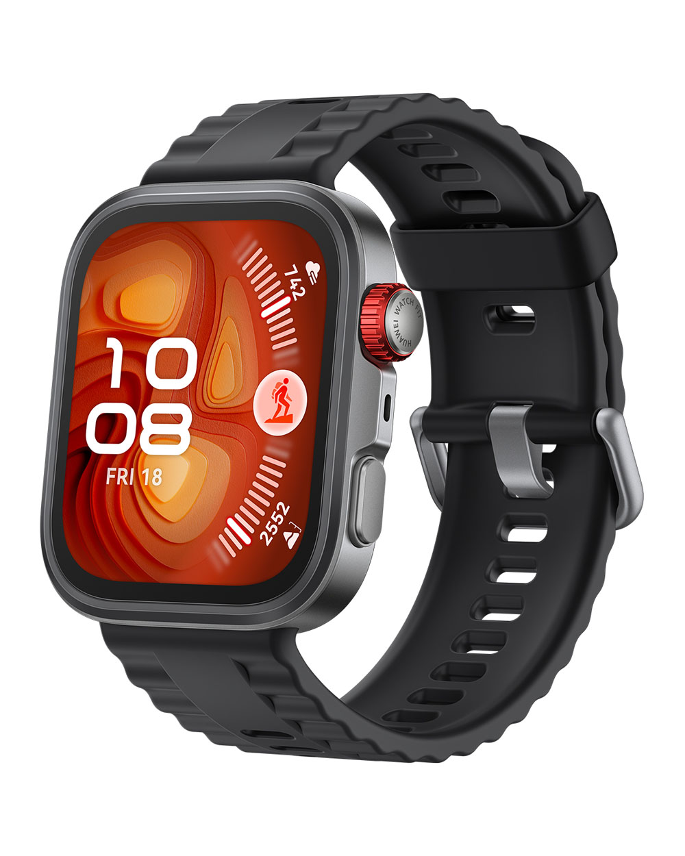 HUAWEI（毛革通い路） HUAWEI WATCH FIT 4 Pro/BLACK スマートウォッチ  WATCHFIT4PRO/BLACK [WATCHFIT4PROBLACK]【返品カテゴリー化A】