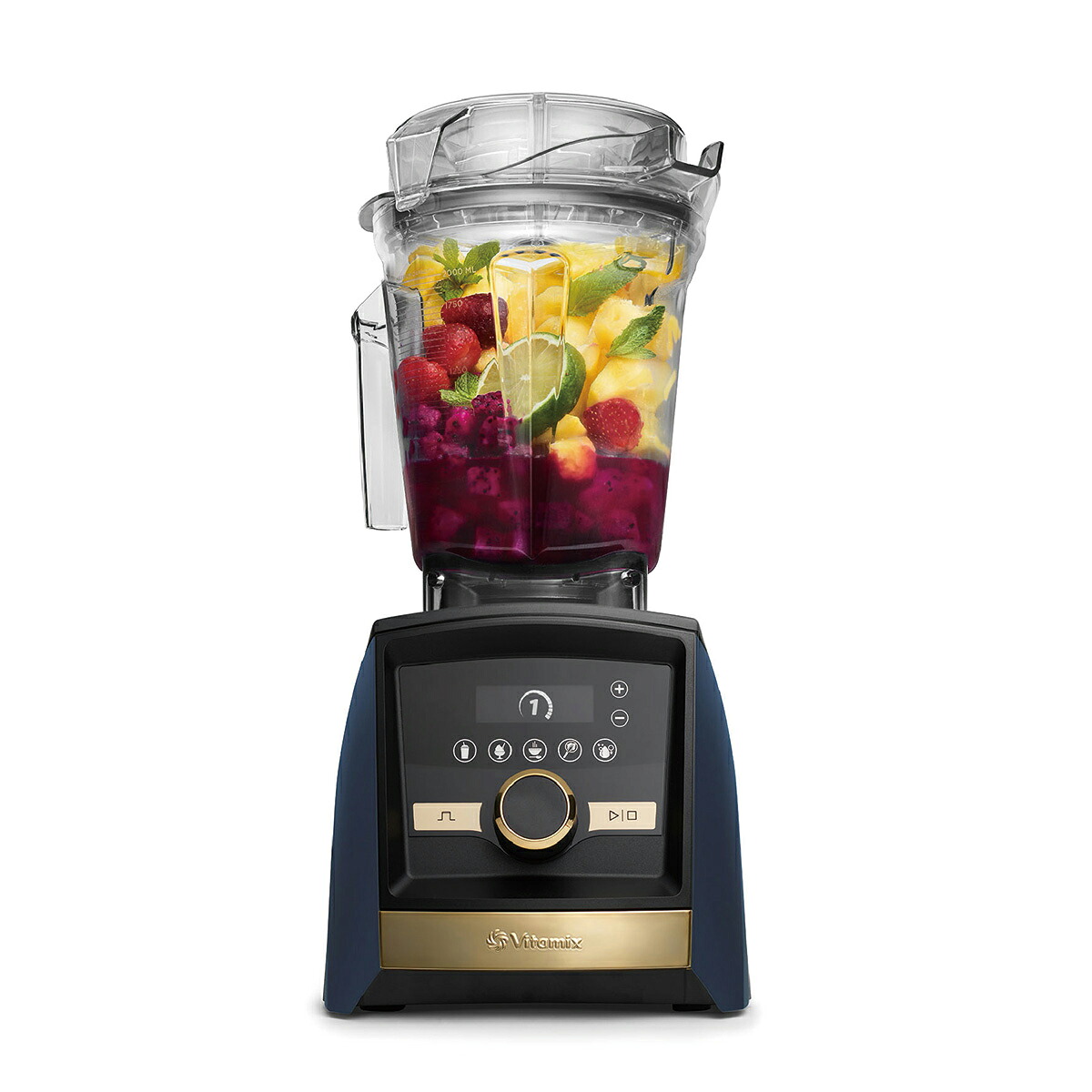 Vitamix 高性能ブレンダー　Goldラベル　マットネイビー A3500IGN バイタミックス　Ascent Series（アセントシリーズ） [A3500IGN]｜Joshin web 家電とPCの大型専門店