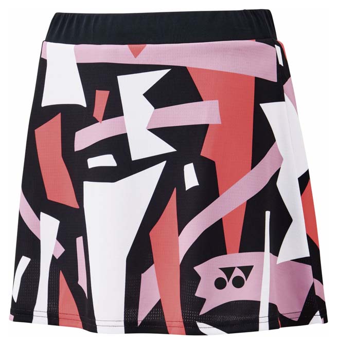 ヨネックス レディース スコート（下穿きスパッツ付）（黒いこと・大きさ：XO） YO-26154-007-XO YONEX