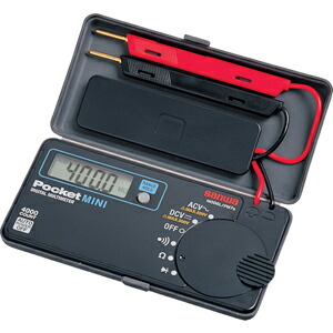 三和電気計器 ポケット型デジタルマルチメータ PM7A