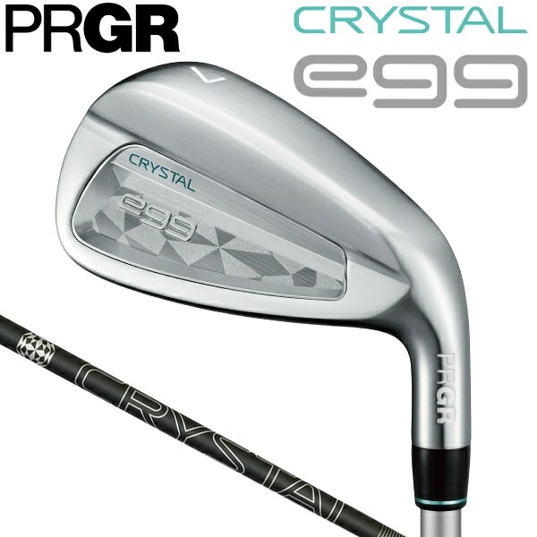 プロギア CRYSTAL egg アイアン(Ladies'） #6(クリスタル シャフト・フレックス：A) GSR2206 PRGR ゴルフ ゴルフクラブ レディース