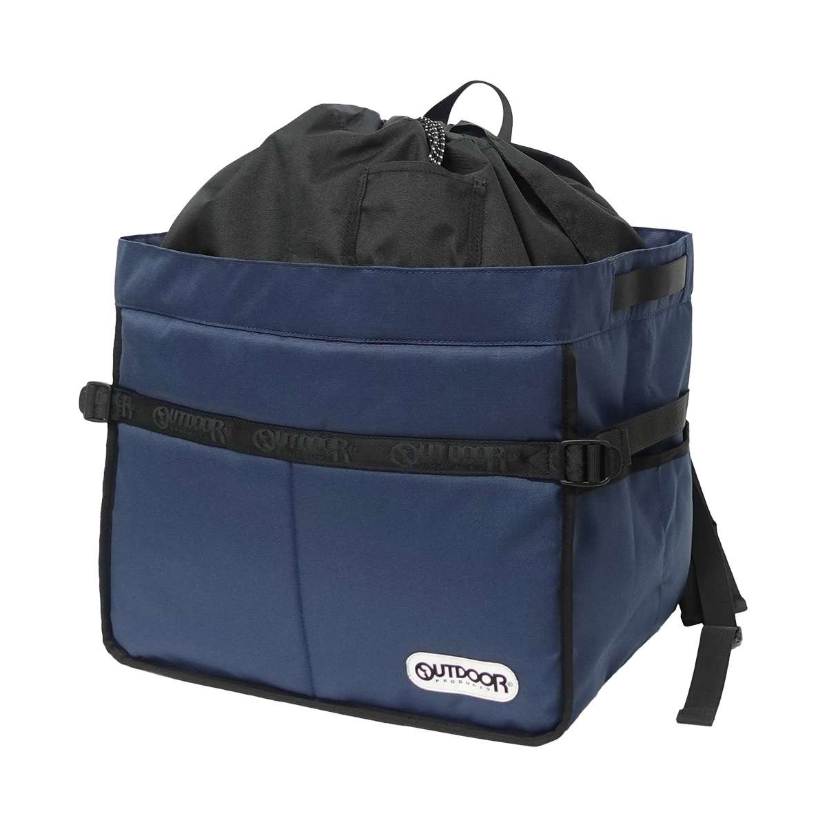 OUTDOOR PRODUCTS 割り増し金 ロゴタイプ磁気テープ 提げ篭 背嚢2（米国海軍） 22469006-NVY アウトドアプロダクツ