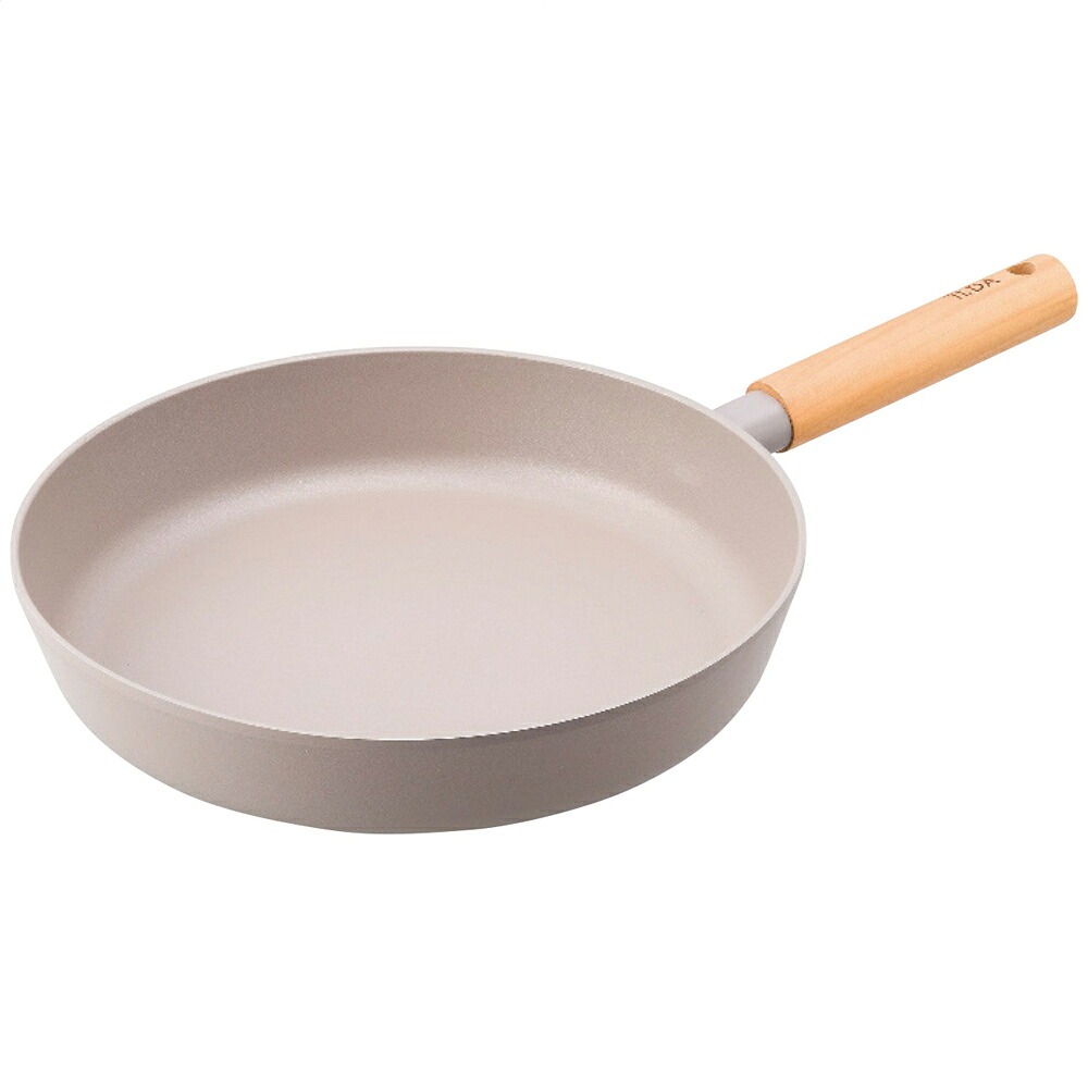 KUKUNA　KITCHEN TIDAチタン＆ダイヤモンドフライパン（グレー・28cm） KKN-TD28FGY [KKNTD28FGY]