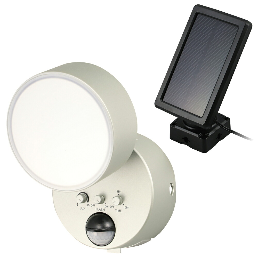DX空中線 ソーラー式 LED検知器点火装置（1W×1灯） DSLD05SD1(S) デルカテック [DSLD05SD1S]