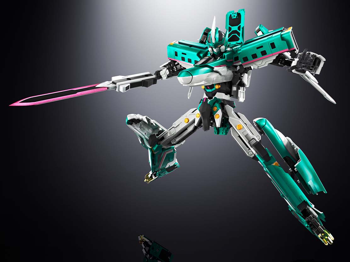 バンダイスピリッツ 超合金魂 GX-115 新幹線変形ロボ シンカリオン E5はやぶさ（新幹線変形ロボ シンカリオンズ） フィギュア画像