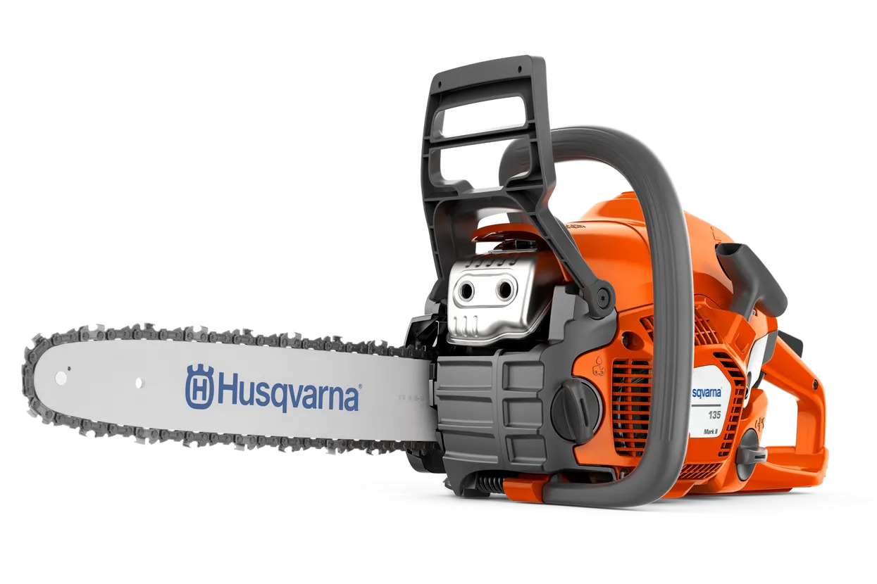 ハスクバーナ エンジン式チェンソー(リアハンドル) Husqvarna 135 Mark II ガイドバー長さ350mm 135MARK2 14RT Husqvarna Zenoah エンジンチェンソー 品番：135 Mark II-967 86 18-14