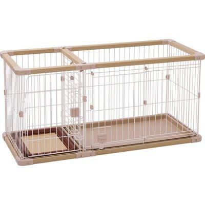 犬用品 トイレのしつけが出来る ドッグルームサークルPlus ベージュ レギュラー ペティオ W27669サクルPLUSベ-ジユR