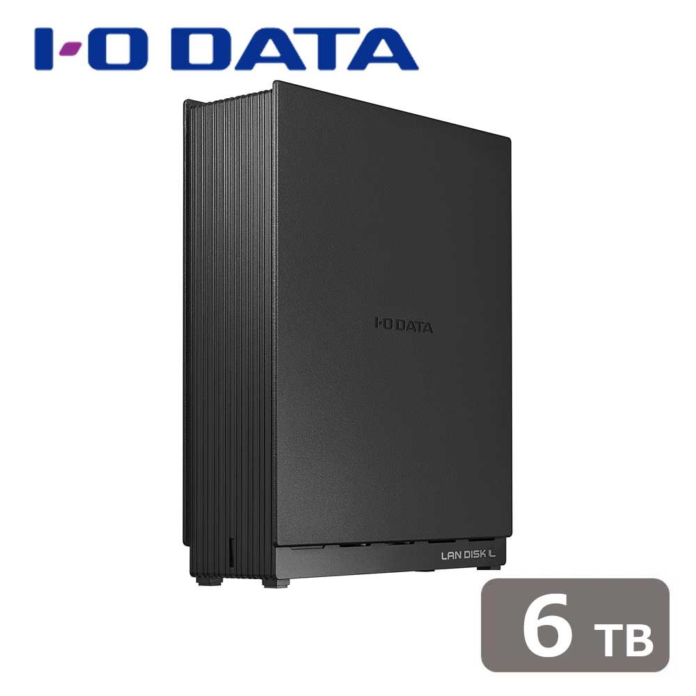 アイ・オー・データ機器｜I-O DATA 小規模オフィス向け 1ドライブNAS（ネットワークHDD）6TB HDL1-LA06SOHO