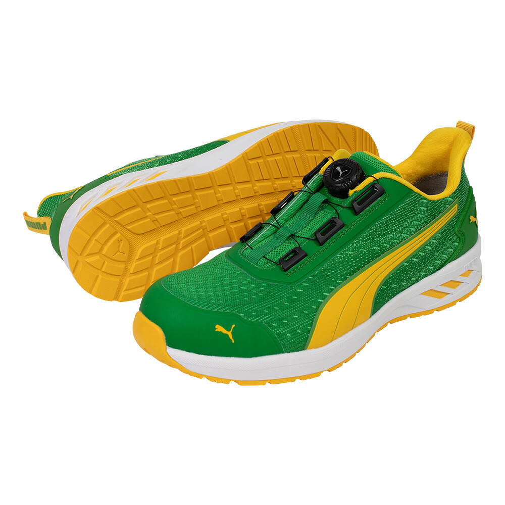 プーマ JAPAN ATHLETIC GLIDE グリーン DISC LOW 25.5cm 64.408.0-GRN-25.5 PUMA SAFETY｜Joshin web 家電とPCの大型専門店