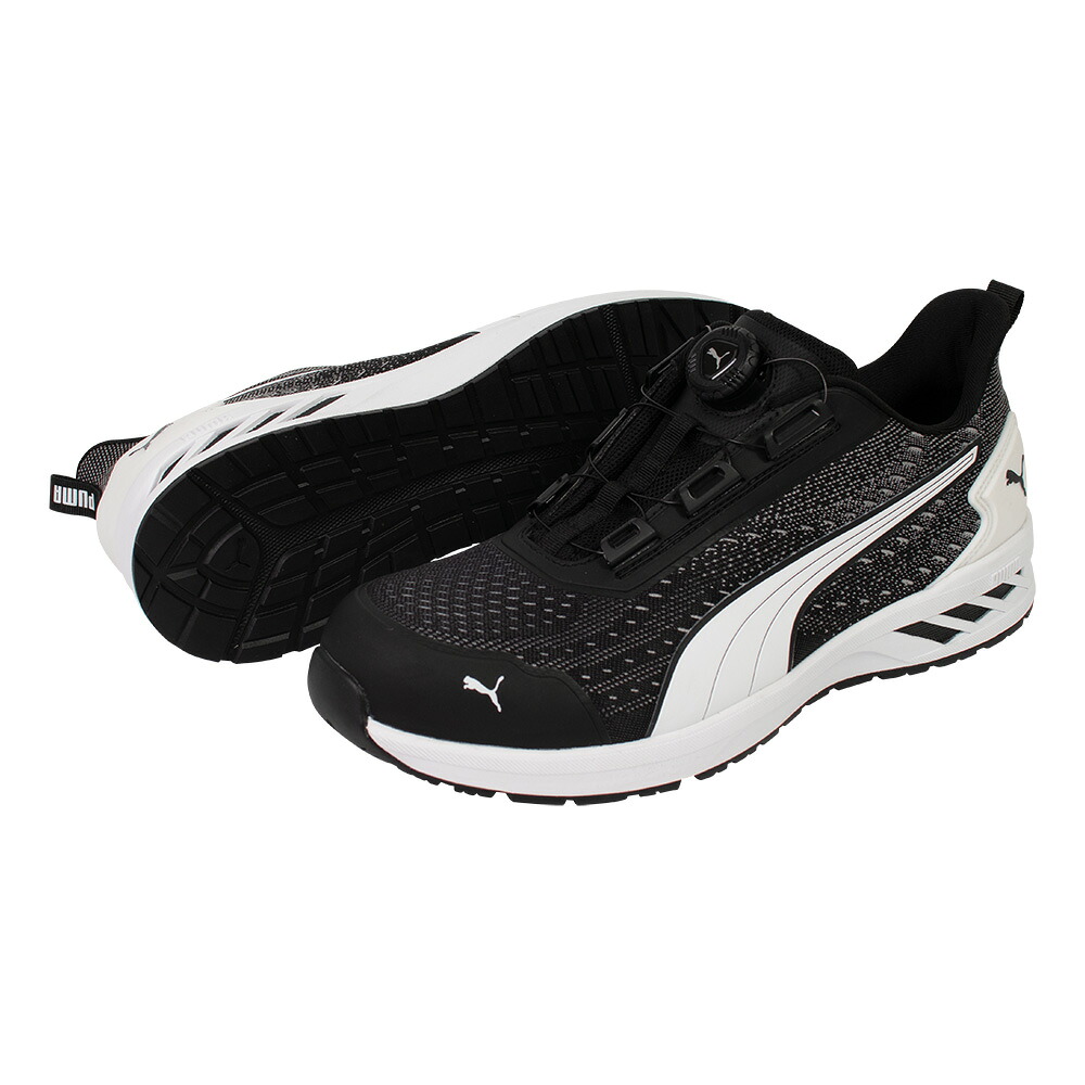 プーマ JAPAN ATHLETIC GLIDE ブラック DISC LOW 28.0cm 64.409.0-BK-28.0 PUMA SAFETY|Joshin web 家電とPCの大型専門店