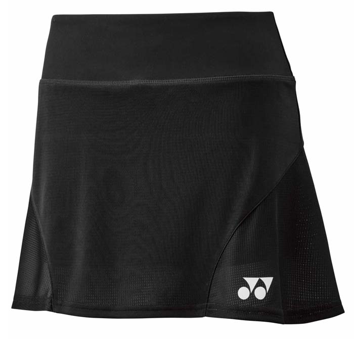 ヨネックス レディース スコート（下穿きスパッツ付）（黒いこと・大きさ：O） YO-26153-007-O YONEX