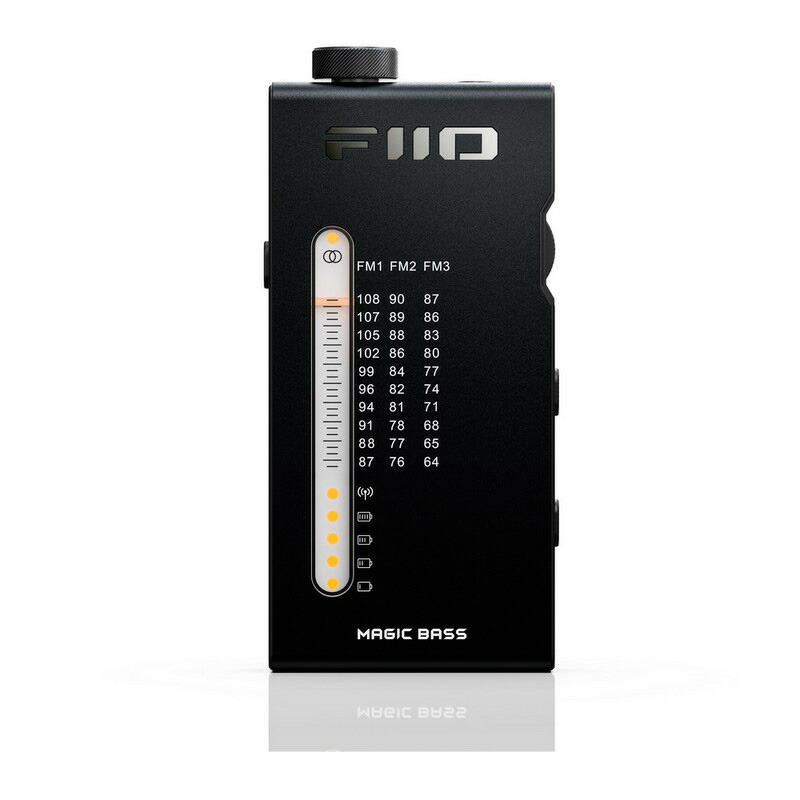 フィーオ 携帯型FMラジオ受信機（黒いこと） FIO-RR11-B FIIO RR11 Black