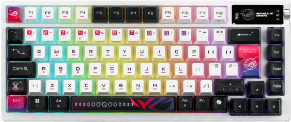 ASUS（エイスース） ROG Azoth X （M704 AZOTH X/NXSWV2/US/PBT/）  ROG/AZOTH/X/SNOW2