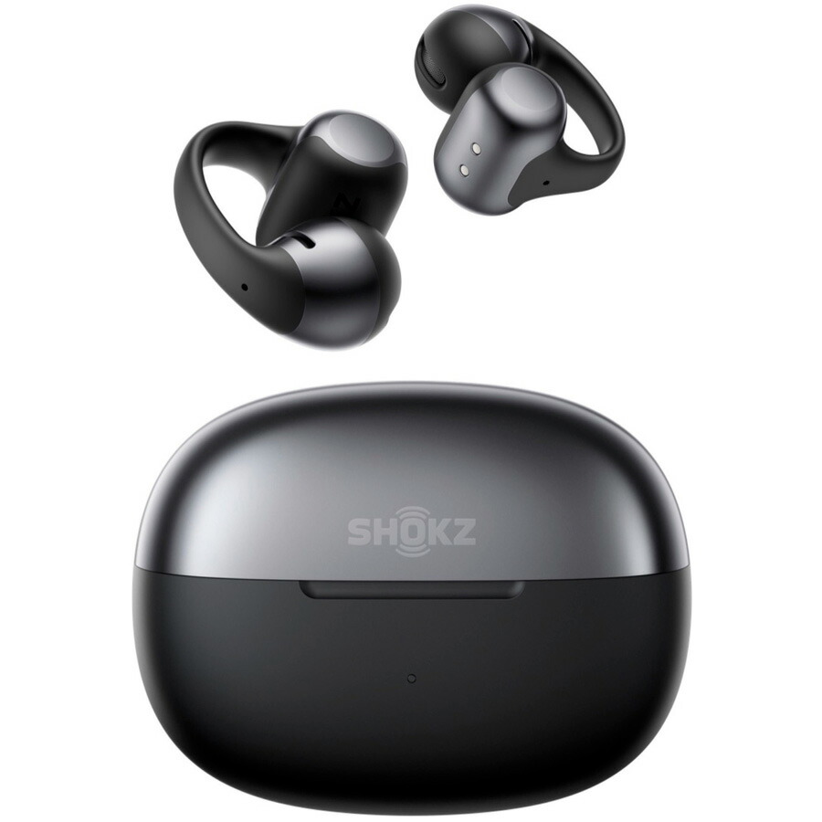ショックス イヤーカフ型完膚なきまでワイヤレスイヤホン（黒いこと） SKZ-EP-000054 Shokz OpenDots ONE