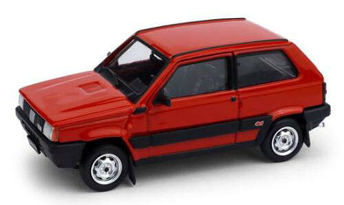 ブルム 1/43 フィアット パンダ 4X4 1986 シャムレッド【R61303】 ミニカー