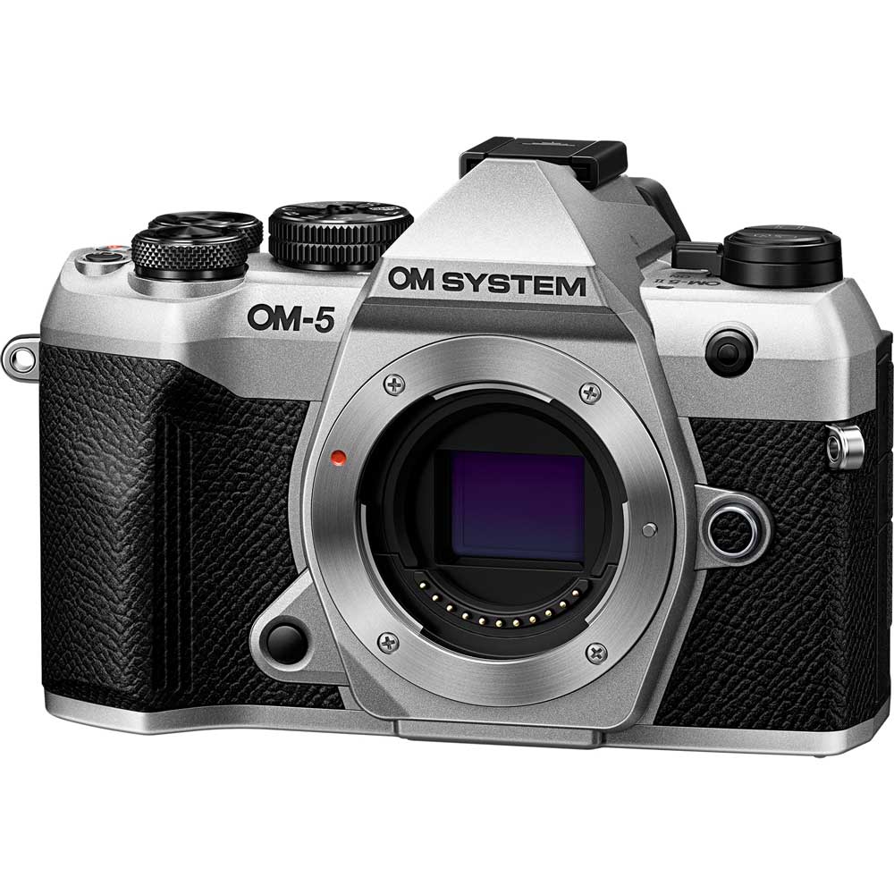 OM SYSTEM ミラーレス一眼カメラ「OM SYSTEM OM-5 Mark II」ボディー（シルバー） OM-5MK2_ボデイ-_SLV