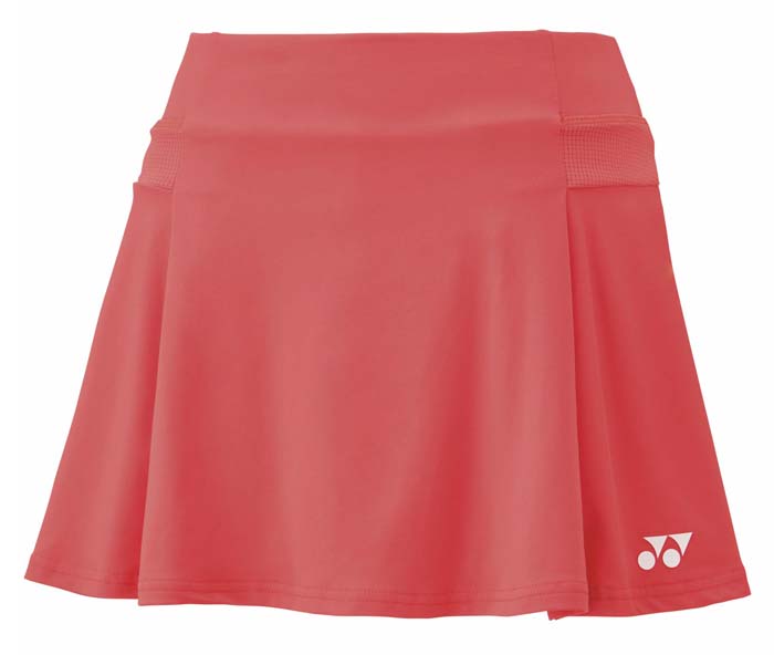 ヨネックス レディース スコート（下穿きスパッツ付）（コーラル赤いこと・大きさ：XO） YO-26145-475-XO YONEX