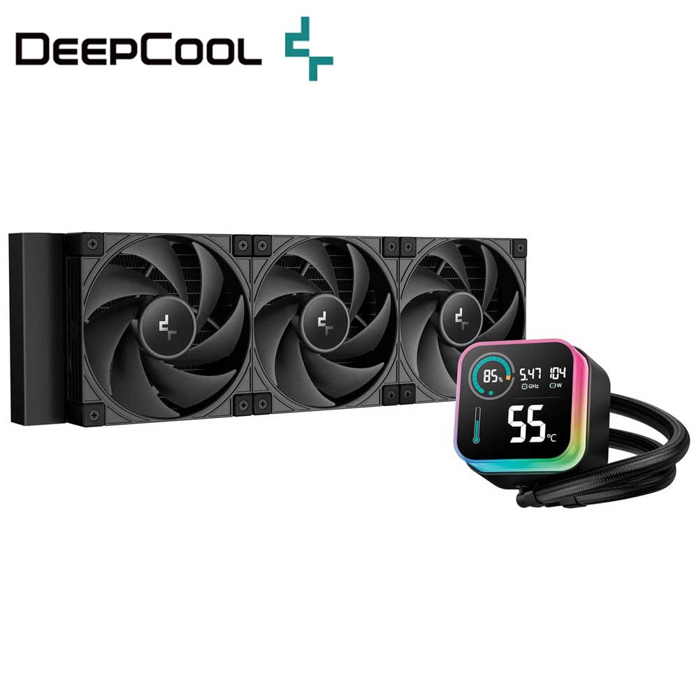 DeepCool｜ディープクール 水冷一体型中央処理装置空調設備 LQ360 ULTRA（黒いこと）  R-LQ360-BKLSMWP-G-U