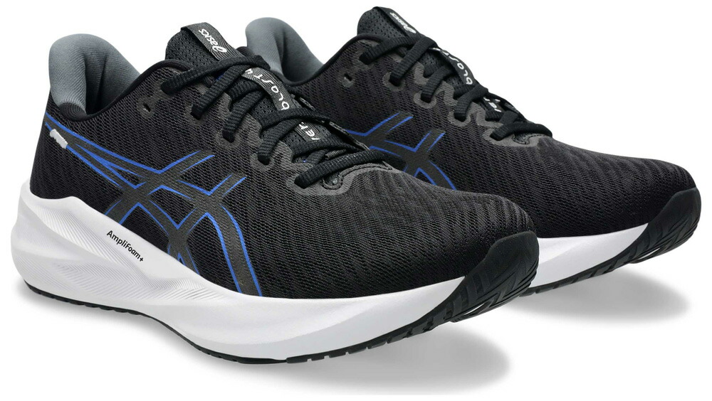 アシックス メンズ ランニングシューズ VERSABLAST 4 WIDE（Black/Illusion Blue・サイズ：25.0cm） 1011B982-002-25.0 asics