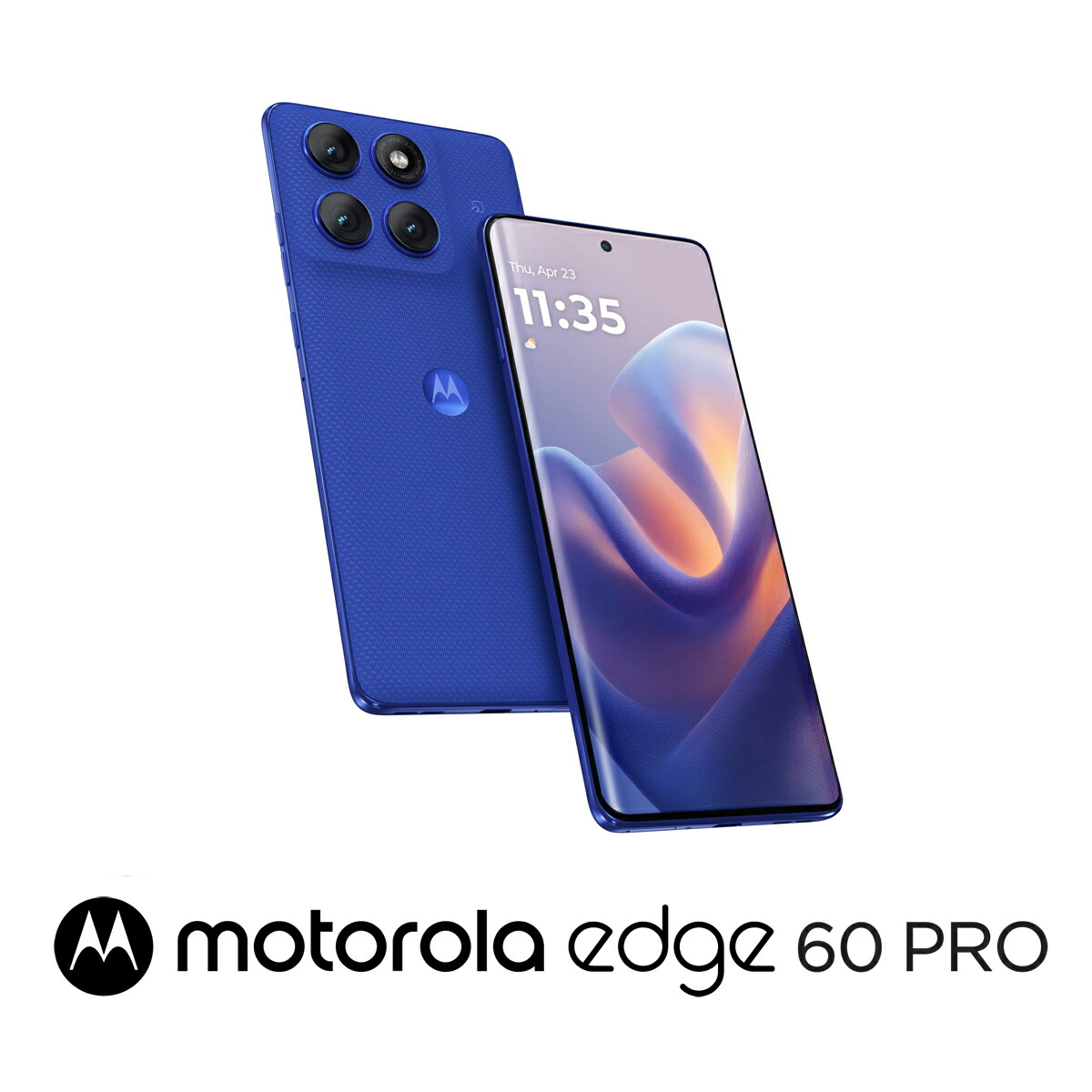 Motorola（モトローラ） motorola edge 60 pro（12GB/256GB） － ダーズブルー（SIM無償性版）  PB7U0001JP