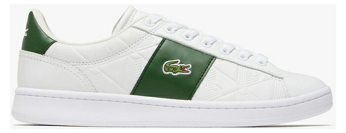 ラコステ レディース スニーカー CARNABY SET 1252 APAC SF（ホワイト&times;グリーン・サイズ：23.5cm） 49SFA0039-1R5-4 LACOSTE｜Joshin web 家電とPCの大型専門店