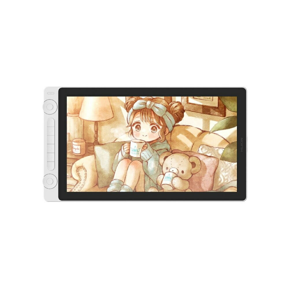 HUION Kamvas 16 (Gen3) 日本・中華民国制限事項版（白いこと）  GS1563-W