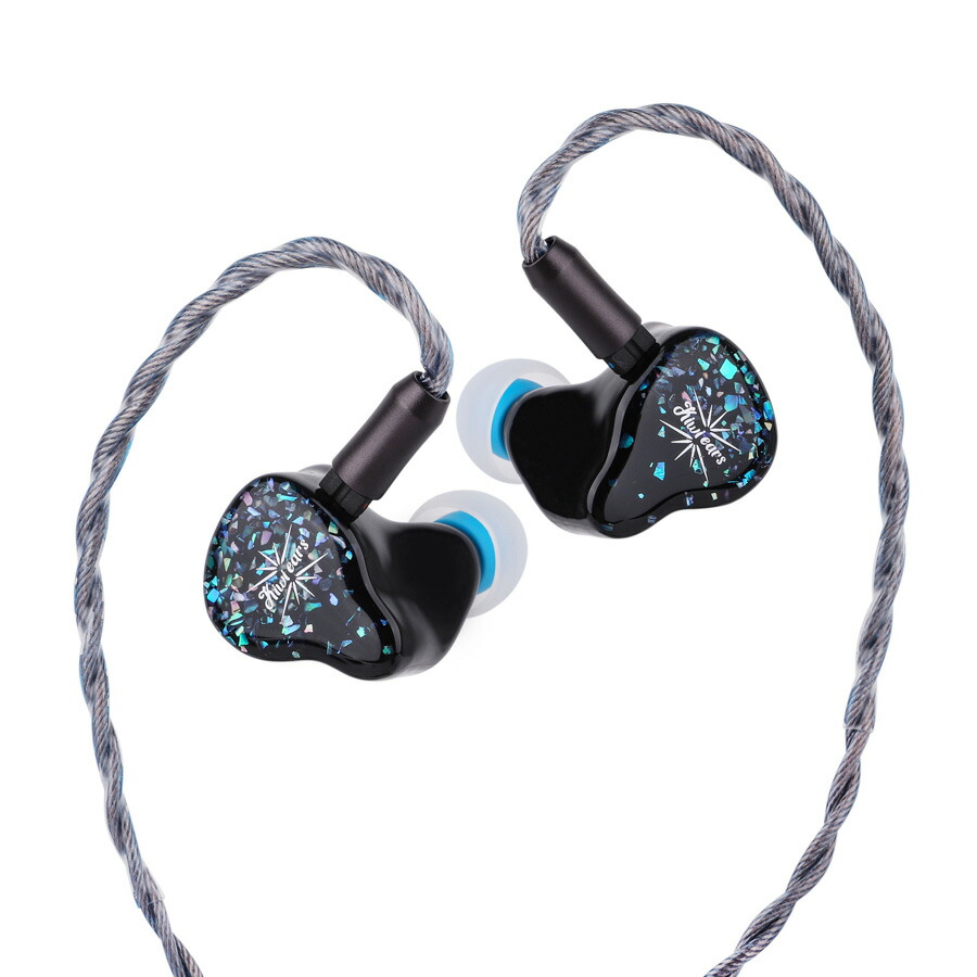 Kiwi Ears ハイブリッド密閉型カナルイヤホン（Blue） KWI037 Astral - Blue