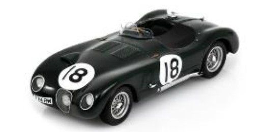 スパーク 1/43 Jaguar XK 120 C No.18 Winner 24H Le Mans 1953【43LM1953】 ミニカー