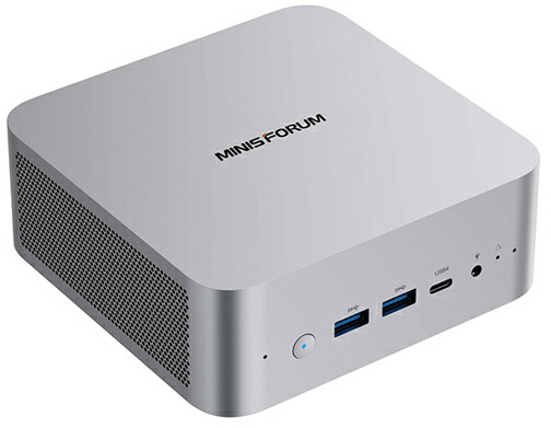 MINISFORUM｜ミニスフォーラム 超小型 事務机とっ始めマイコン X1-255(Windows 11 Pro/Ryzen 7 255/記憶装置 32GB/SSD 1結核症) ミニパソコン X1-255-32/1T-W11Pro(R7-255)