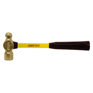 アンプコ 防爆丸頭ハンマー（グラスファイバーハンドル）頭長92×頭径31mm AMCH1FG