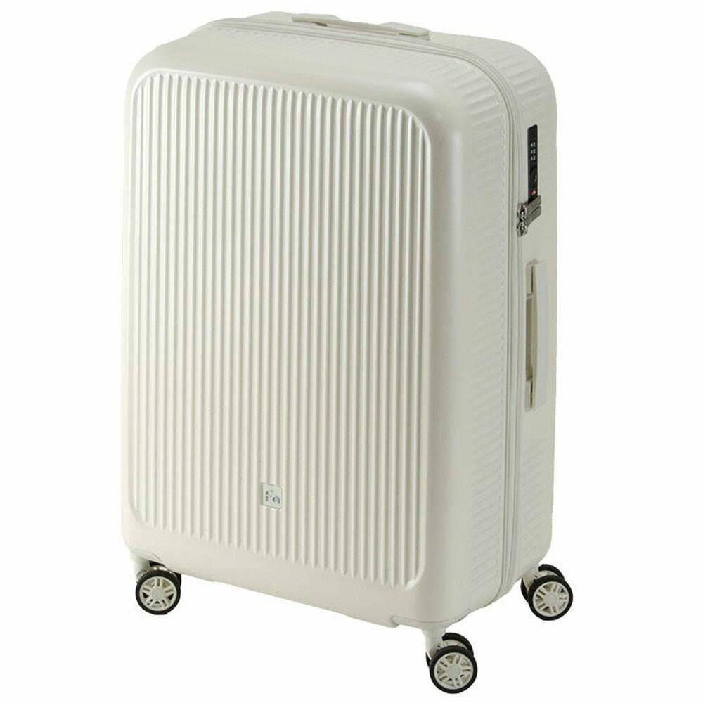 エンドー鞄 FREQUENTER アウラ スーツケース 4輪キャリーM 59cm(クリーム) 1-512-CRM フリクエンター|Joshin web 家電とPCの大型専門店