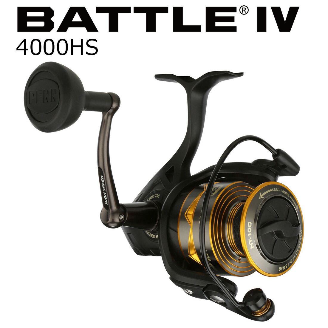 PENN 揉み合い4 4000HS 揉み合い4 4000HS 書き込み Battle IV 4000HS