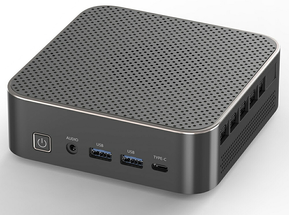 リンクスインターナショナル 超小型 デスクトップパソコン LC7430(Windows 11 Pro/AMD Ryzen 5 7430U/メモリ 16GB/SSD 512GB/VESA) ミニPC LC7430-16/512-W11Pro(7430U)