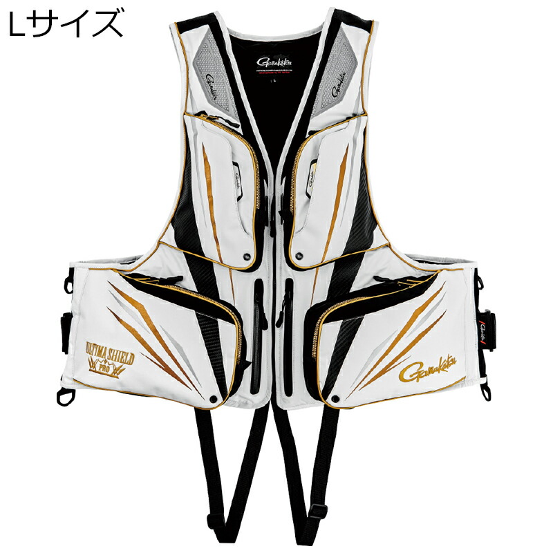 がまかつ アルテマシールドプロ フローティング限りない L大きさ(白いこと) アルテマシールドプロフローティングベストL大きさ(白いこと) Gamakatsu 生命現象上衣