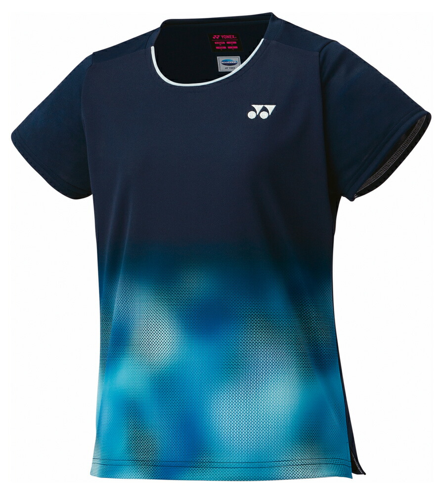 ヨネックス レディース ゲームシャツ（ネイビーブルー・サイズ：O） YO-20890-019-O YONEX