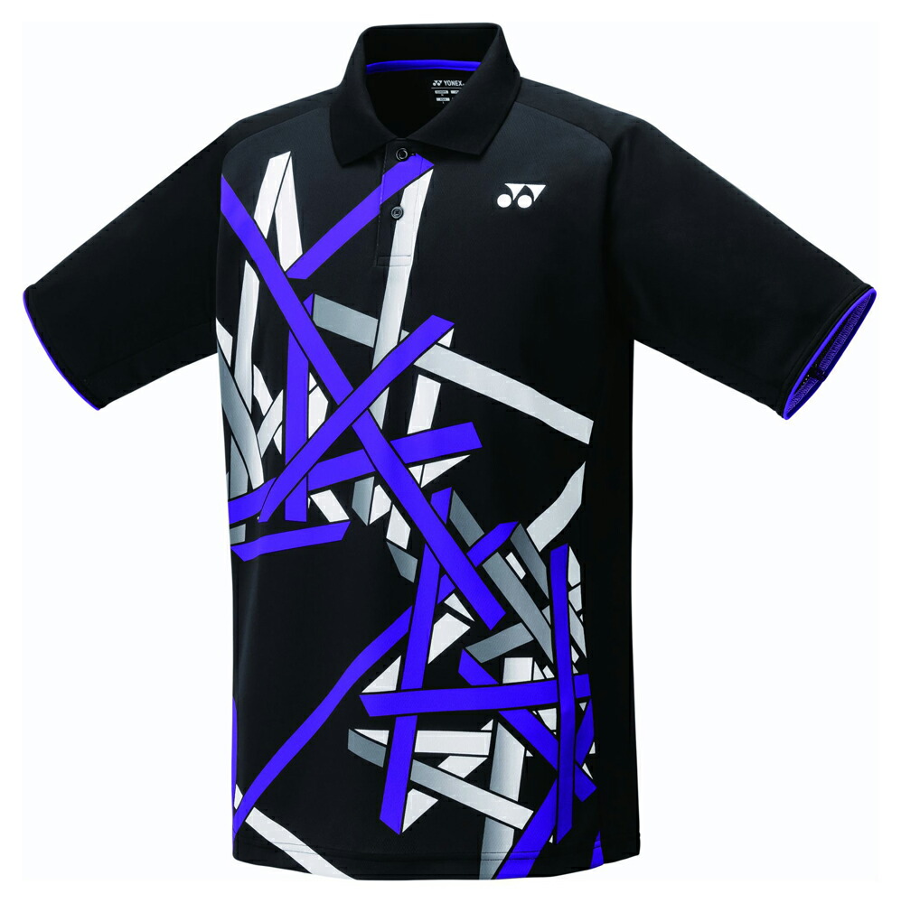 ヨネックス ユニセックス ゲームシャツ（ブラック・サイズ：O） YO-10678-007-O YONEX