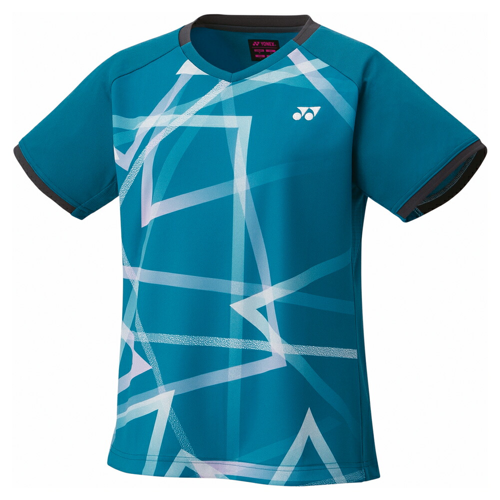 ヨネックス レディース ゲームシャツ（スリム）（ティールブルー・サイズ：S） YO-20892-817-S YONEX