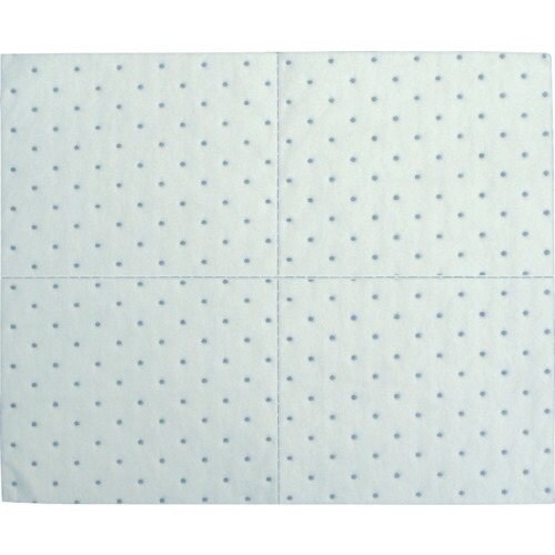 横浜油脂工業 オイルキャッチングシートCF 400×500×4mm(100枚入) DA11 LINDA 化学繊維高性能油吸着材