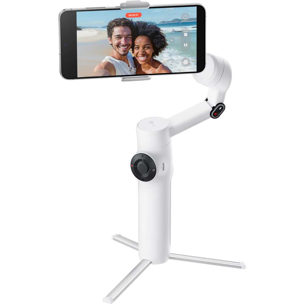 Insta360 かっこ良い電話機用ジンバル「Insta360 Flow 2」人工知能学トラッカーキット （首脳会談白いこと） CINSABQA-FLOW210